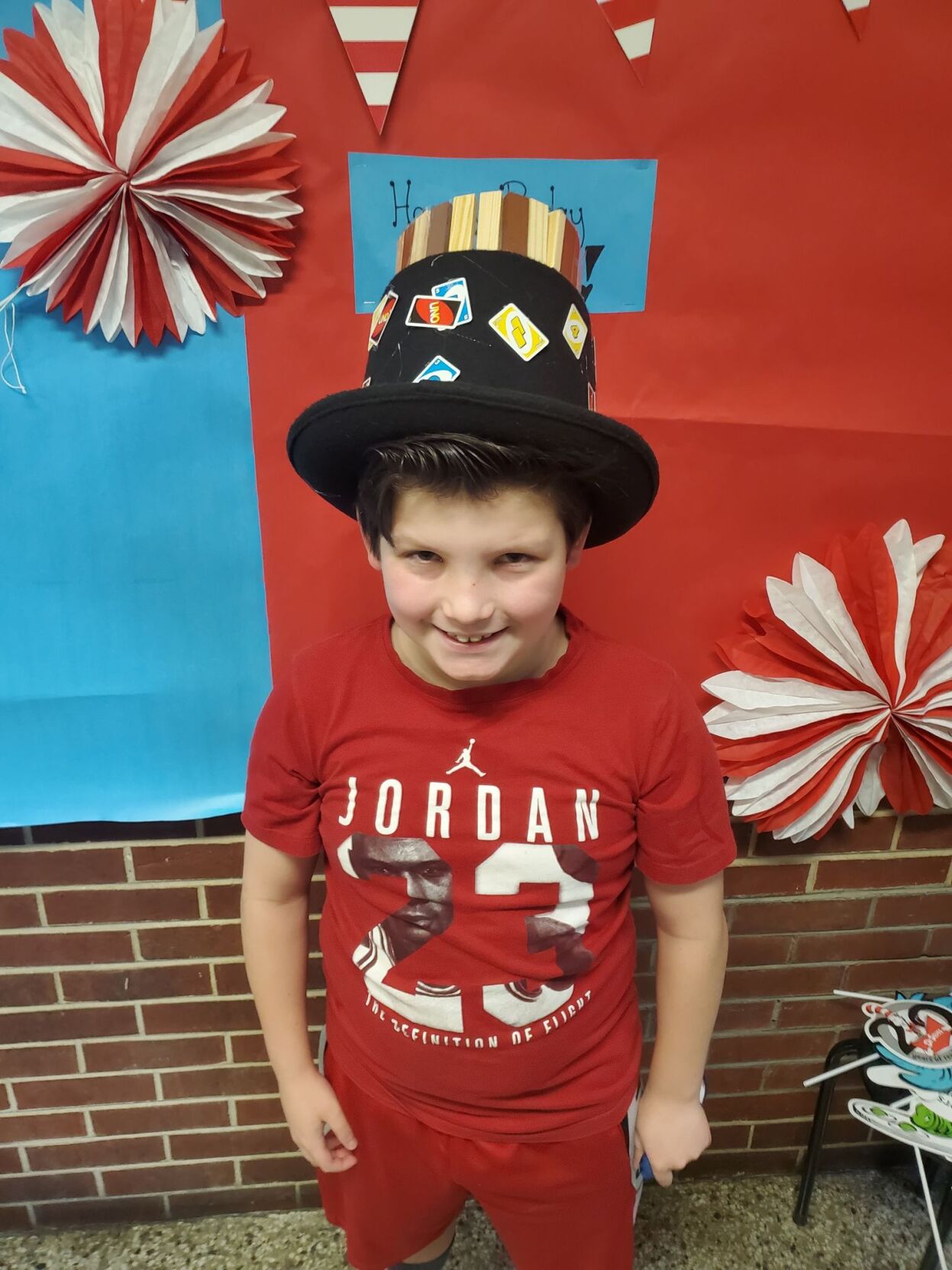 Crazy Hat Day at Indian Springs Elementary